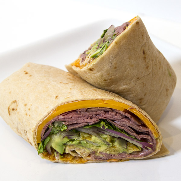 Rare Roast Beef Wrap - SPECIAL